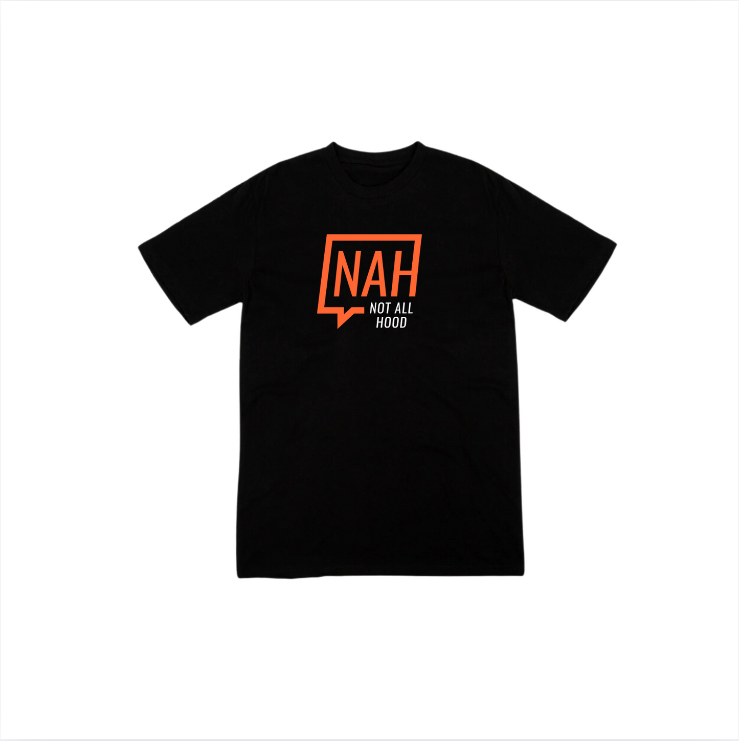 NAH Logo Black Tee